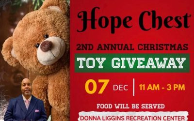 Jericho of Hope: HOPE CHEST — 2nd Annual Christmas TOY GIVEAWAY • December 07, 2024 • 11a — 3p