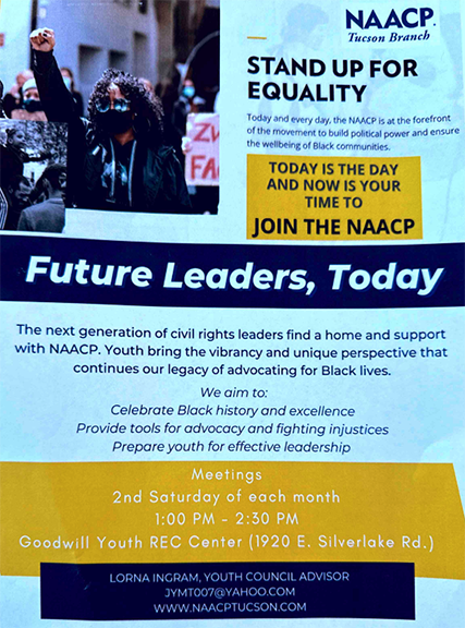 NAACP: Stand Up For Equality – FUTURE LEADERS, TODAY