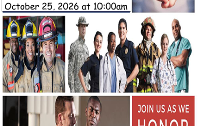 Prince Chapel A.M.E. Church — FIRST RESPONDER SUNDAY • October 25th, 2026 @ 10 am